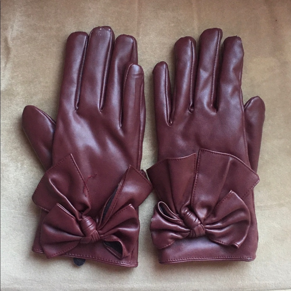 Torrid Maroon Gloves